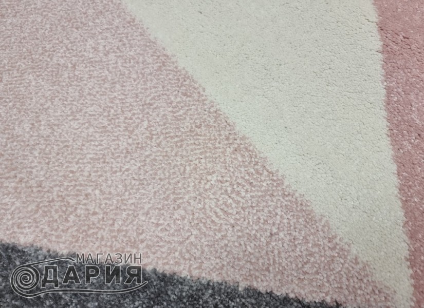 Тъкан килим MAGNOLIA 139 l.grey/pink